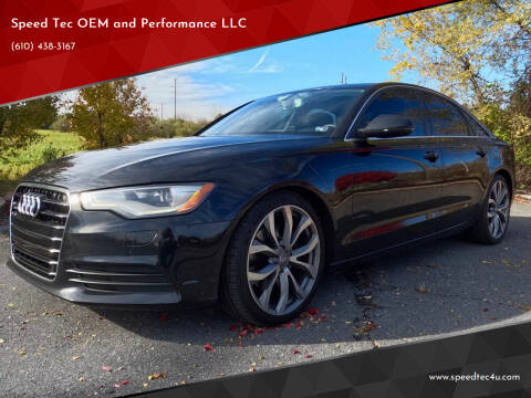 2014 Audi A6 for sale at Speed Tec OEM and Performance LLC in Easton PA