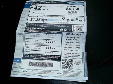 2015 Ford Fusion Hybrid Titanium