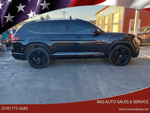 2018 Volkswagen Atlas for sale at R&S Auto Sales & SERVICE in Linden PA