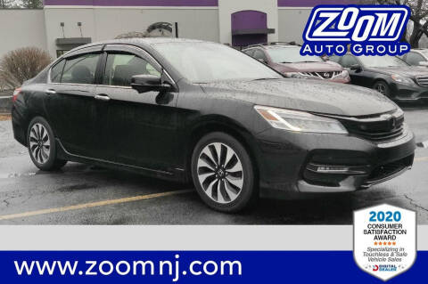 2017 Honda Accord Hybrid for sale at Zoom Auto Group in Parsippany NJ