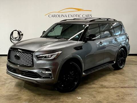 2021 Infiniti QX80 for sale at Carolina Exotic Cars & Consignment Center in Raleigh NC