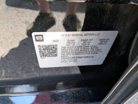 2022 Chevrolet Malibu RS