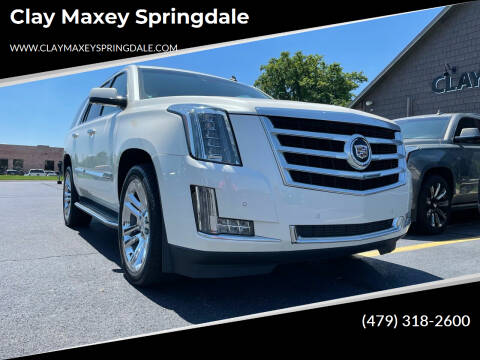 2015 Cadillac Escalade for sale at Clay Maxey Springdale in Springdale AR