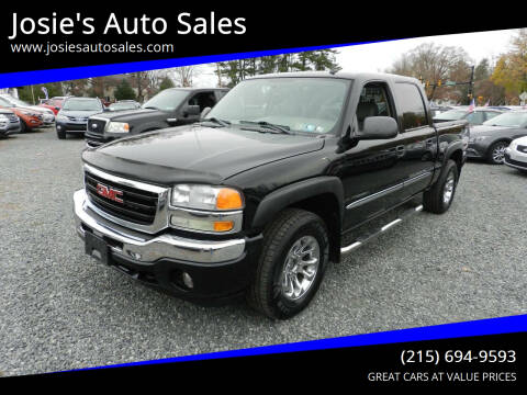 2006 GMC Sierra 1500 for sale at Josie's Auto Sales in Gilbertsville PA