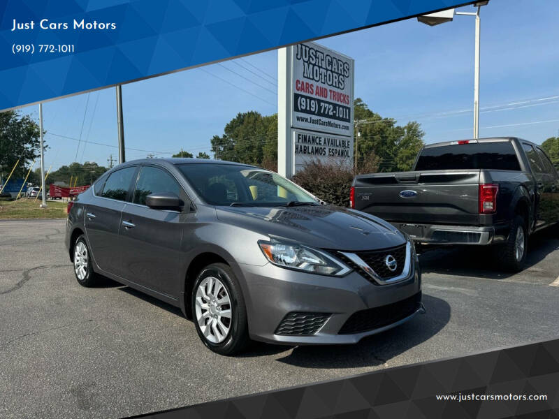 2017 Nissan Sentra for sale at Just Cars Motors in Raleigh NC