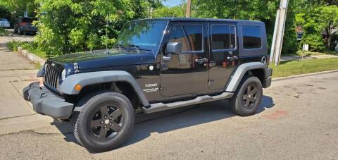 2010 Jeep Wrangler Unlimited for sale at Steve's Auto Sales in Madison WI