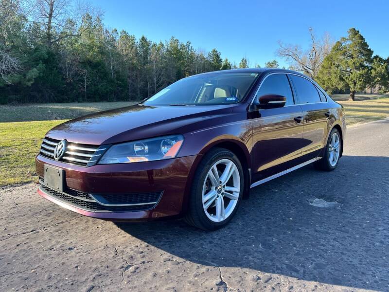 2014 Volkswagen Passat for sale at Russell Brothers Auto Sales in Tyler TX