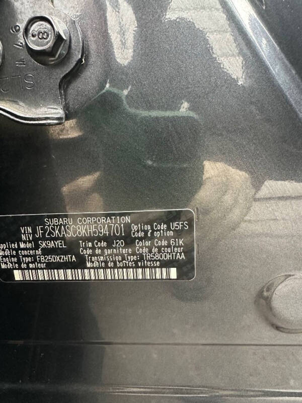 2019 Subaru Forester Limited