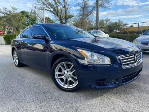 2012 Nissan Maxima for sale at Car Net Auto Sales in Plantation FL