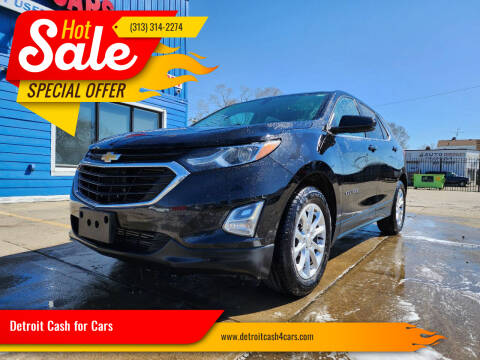 2019 Chevrolet Equinox for sale at Detroit Cash for Cars in Warren MI