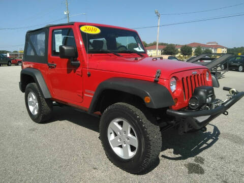 2010 Jeep Wrangler for sale at Kelly & Kelly Supermarket of Cars in Fayetteville NC