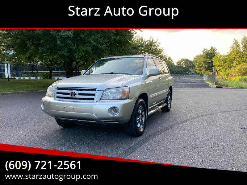 2004 Toyota Highlander for sale at Starz Auto Group in Delran NJ