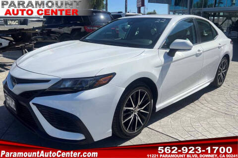 2022 Toyota Camry for sale at PARAMOUNT AUTO CENTER in Downey CA