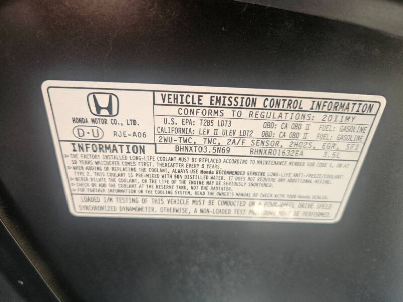 2011 Honda Ridgeline RTL