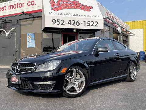 2012 Mercedes-Benz C-Class C 63 AMG
