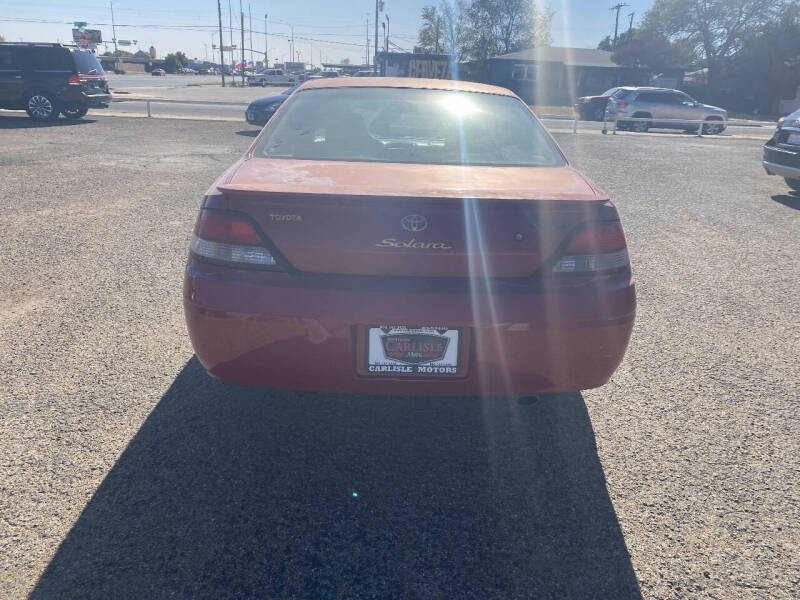 1999 Toyota Camry Solara SLE V6