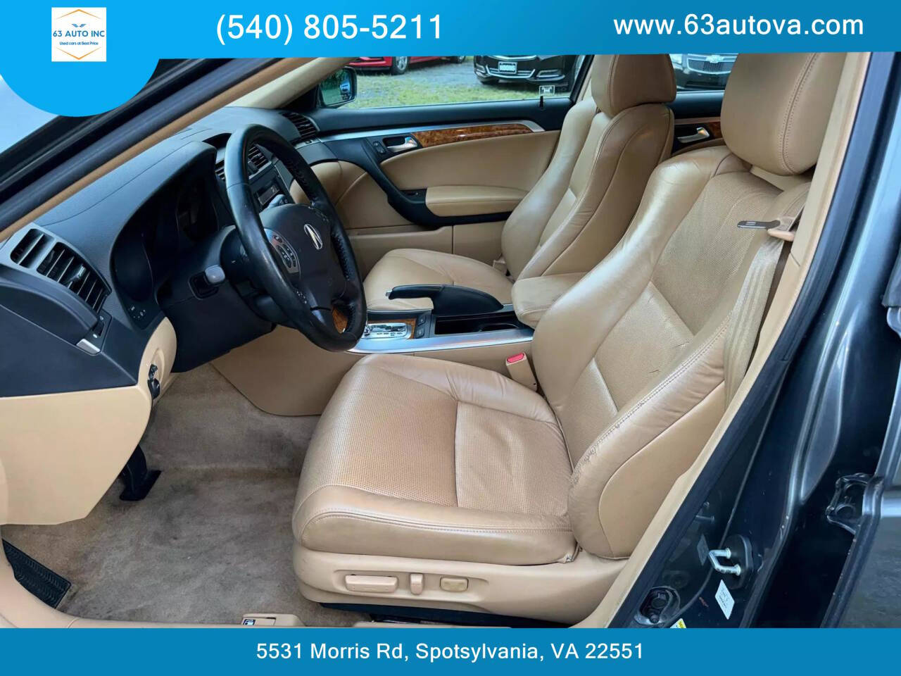 2005 Acura TL for sale at 63 Auto Inc in Spotsylvania, VA