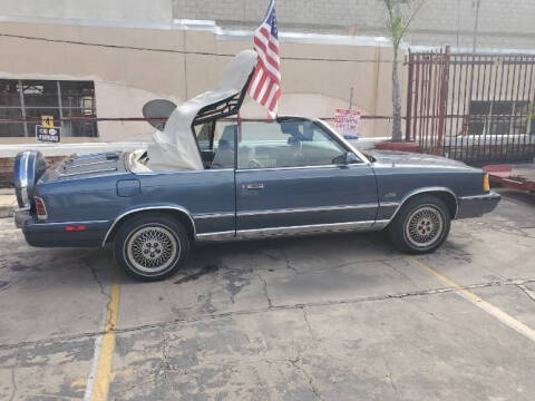 1986 Chrysler Le Baron