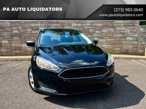 2017 Ford Focus for sale at PA AUTO LIQUIDATORS in Huntingdon Valley PA