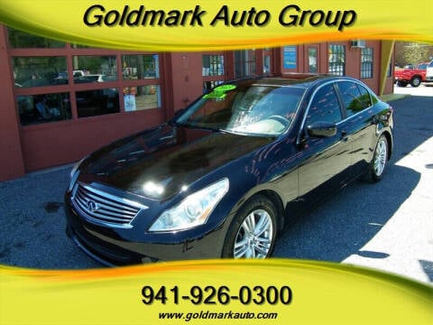 2013 Infiniti G37 Sedan for sale at Goldmark Auto Group in Sarasota FL