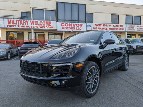 2017 Porsche Macan for sale at Convoy Motors LLC in National City CA