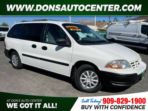 2000 Ford Windstar for sale at Dons Auto Center in Fontana CA