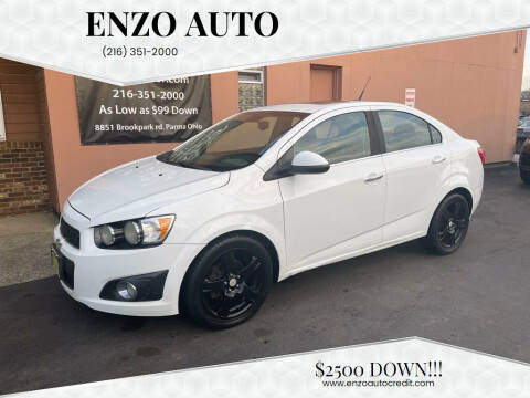 2012 Chevrolet Sonic for sale at ENZO AUTO in Parma OH