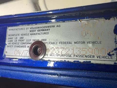 1977 Volkswagen Type 2