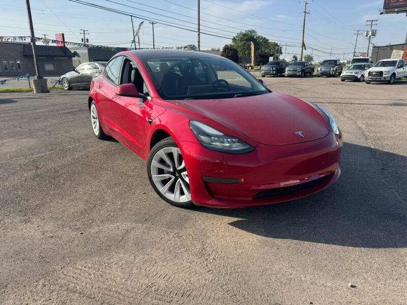 2022 Tesla Model 3 for sale at M-97 Auto Dealer in Roseville MI