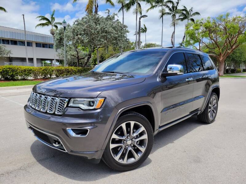 2018 Jeep Grand Cherokee for sale at FIRST FLORIDA MOTOR SPORTS in Pompano Beach FL