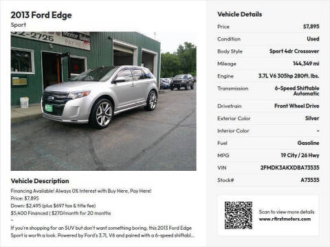 2013 Ford Edge Sport