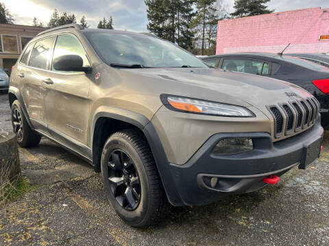 2016 Jeep Cherokee for sale at SNS AUTO SALES in Seattle WA