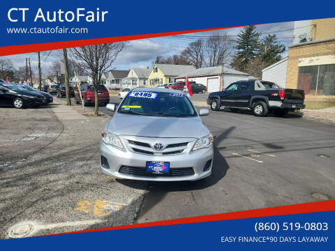 2011 Toyota Corolla for sale at CT AutoFair in West Hartford CT
