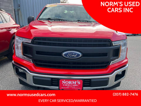2018 Ford F-150 for sale at NORM'S USED CARS INC in Wiscasset ME