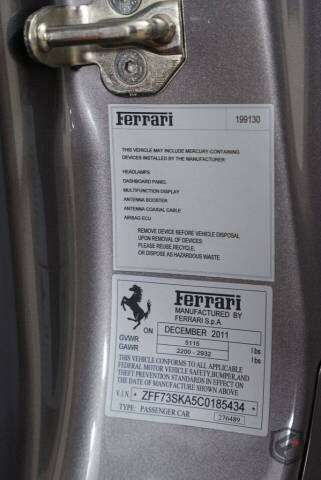 2012 Ferrari FF