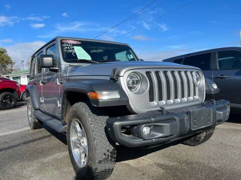 2021 Jeep Wrangler Unlimited for sale at Morristown Auto Sales in Morristown TN
