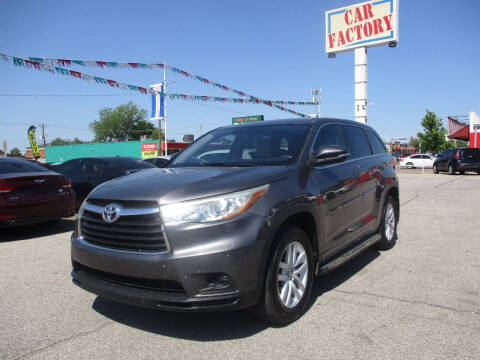 2016 Toyota Highlander for sale at CAR FACTORY S in Oklahoma City OK