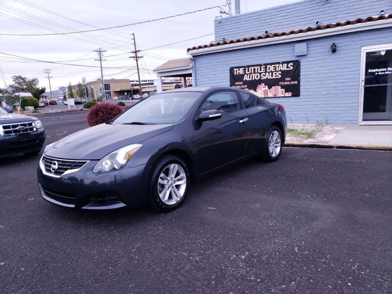 2012 Nissan Altima for sale at The Little Details Auto Sales in Reno NV