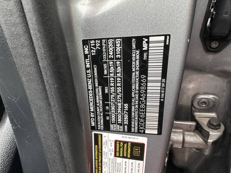 2016 Mercedes-Benz GL-Class GL 450 4MATIC