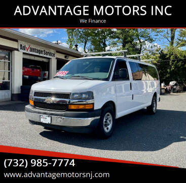 2017 Chevrolet Express for sale at ADVANTAGE MOTORS INC in Edison NJ