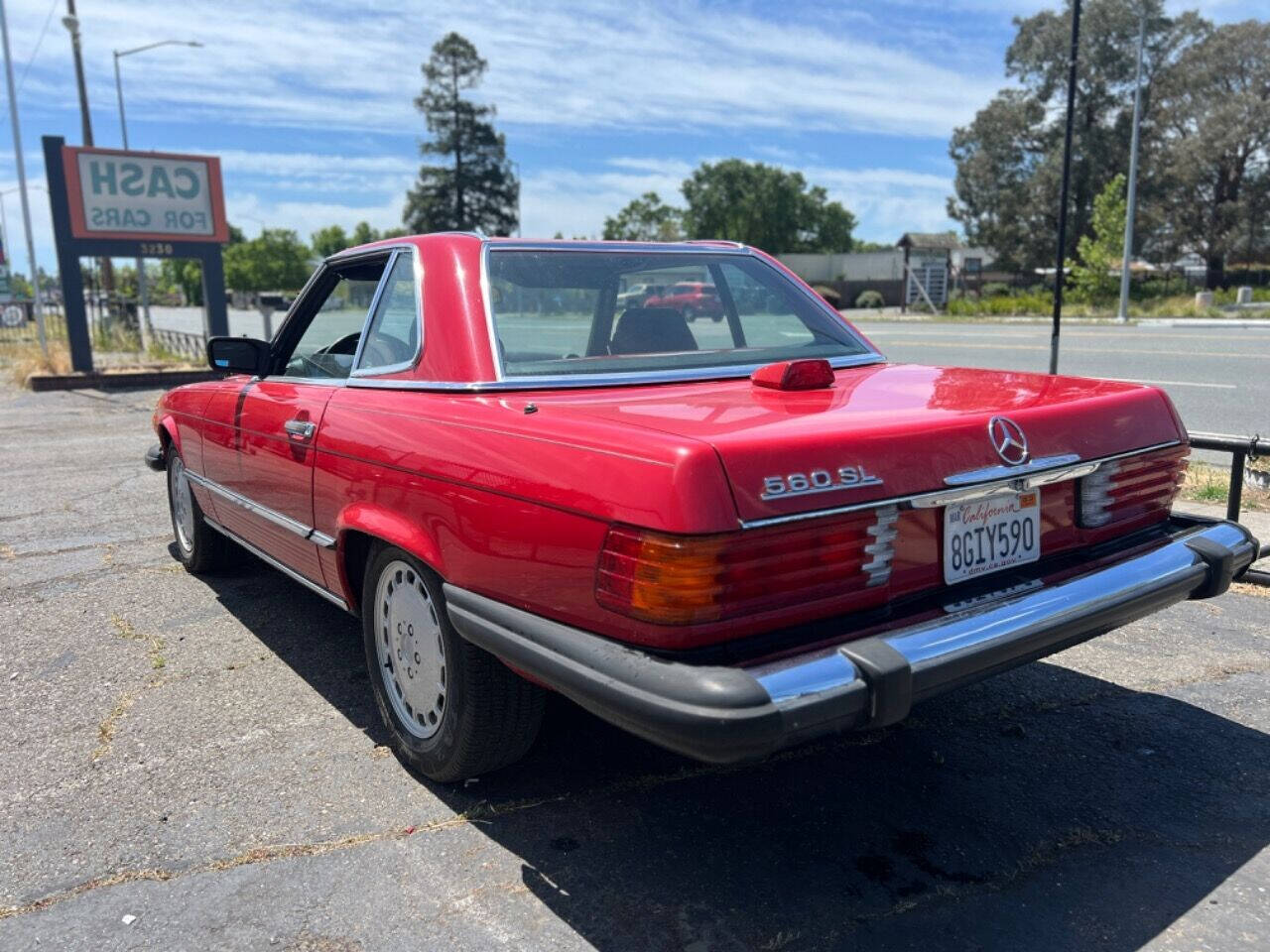 1987 Mercedes-Benz 560-Class for sale at Autosports in Santa Rosa, CA