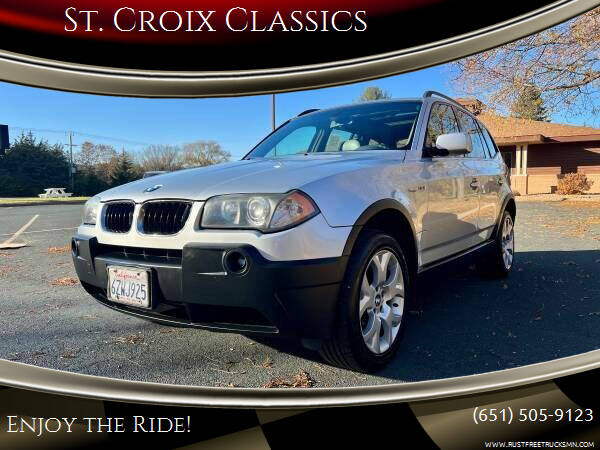 2004 BMW X3 for sale at St. Croix Classics in Lakeland MN