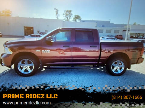 2018 RAM Ram Pickup 1500 for sale at PRIME RIDEZ LLC & RHINO LININGS OF CRAWFORD COUNTY in Meadville PA