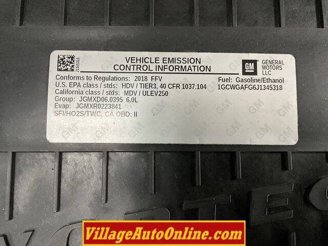 2018 Chevrolet Express 2500