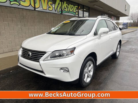 2014 Lexus RX 350 for sale at Becks Auto Group in Mason OH