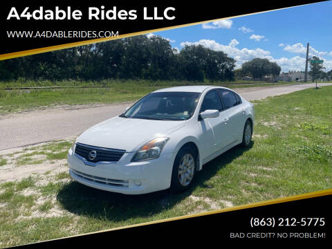 2009 Nissan Altima for sale at A4dable Rides LLC in Haines City FL