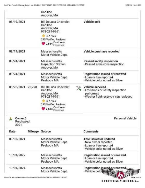 2007 Chevrolet Corvette