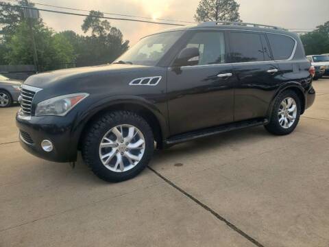2011 Infiniti QX56 for sale at Gocarguys.com in Houston TX