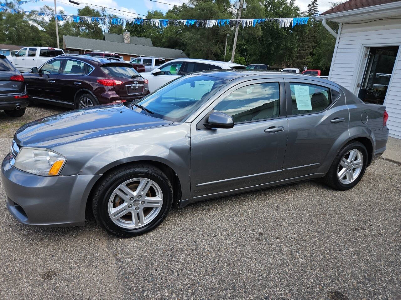 2013 Dodge Avenger for sale at DANGO AUTO SALES in HOWARD CITY, MI