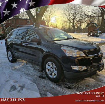 2012 Chevrolet Traverse for sale at Mancuso Country Auto in Batavia NY